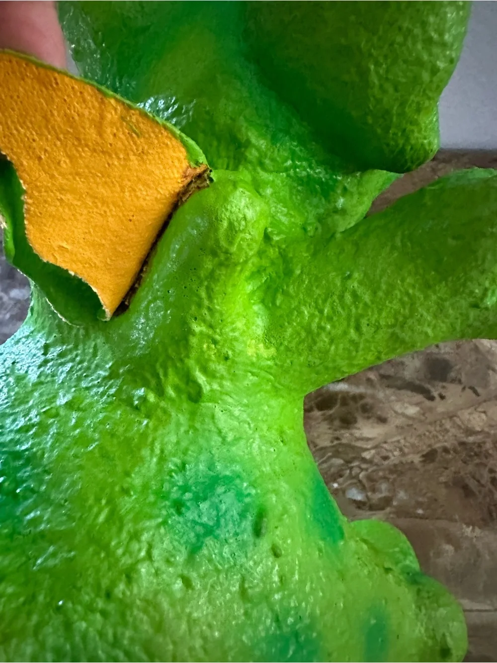 Green & Purple Plush Dragon Small Pet Toy